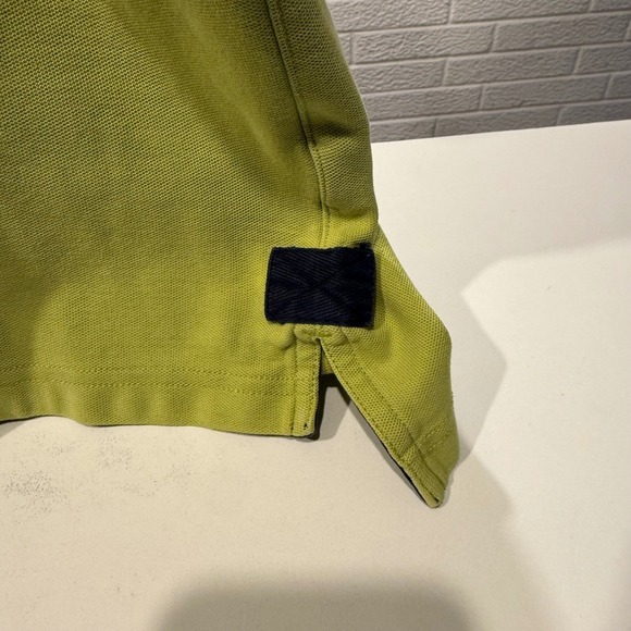 Orvis Mens XL Tall Olive Green Fishing Polo Shirt Short Sleeve - Picture 3 of 5